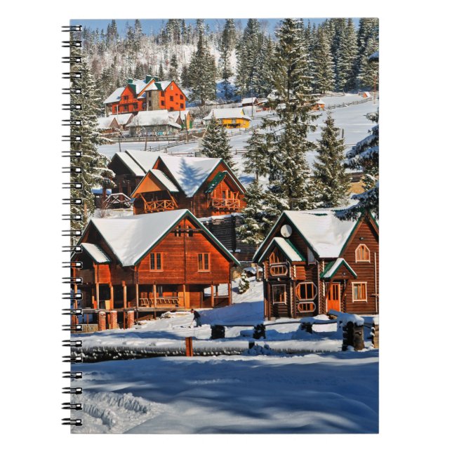Landscapemountain,ski,snow,winter,active,air,cold, Notebook (Front)