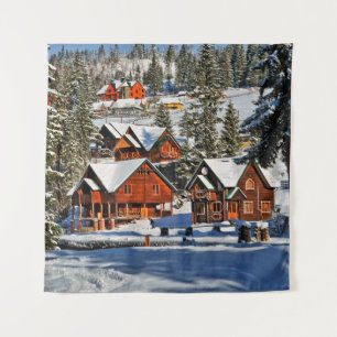 Landscapemountain,ski,snow,winter,active,air,cold, Tapestry