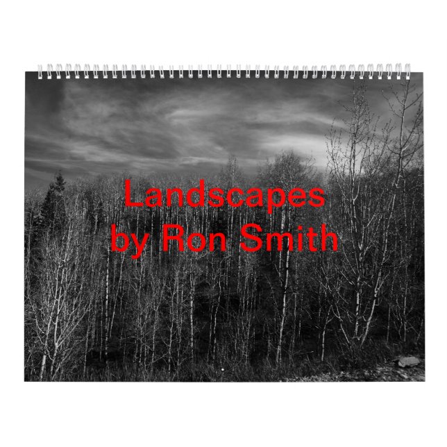 Landscapes by Ron Smith Calendar (Cover)