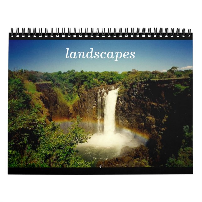 landscapes calendar (Cover)