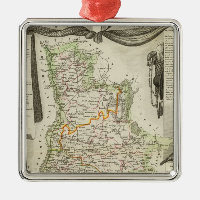 Landscapes Metal Ornament (Front)