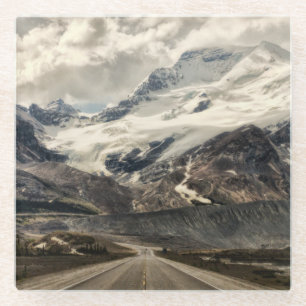 Landscapes of Alberta, Canada Glass Coaster