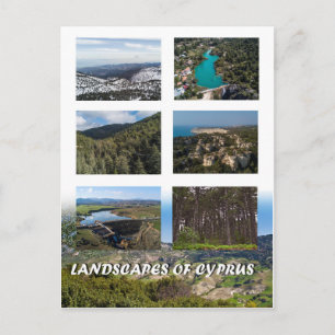Landscapes of Cyprus Postcard