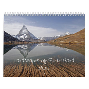 Landscapes of Switzerland Calendar