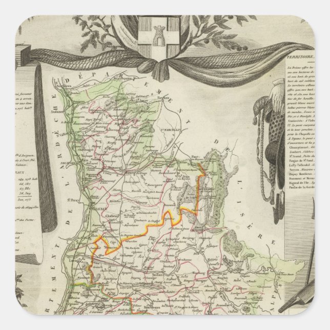 Landscapes Square Sticker (Front)