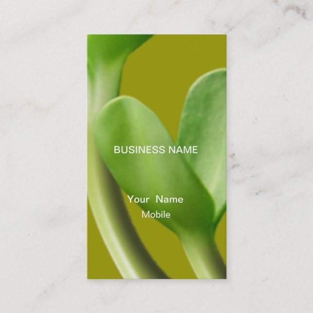 Landscaping Business Card (Front)