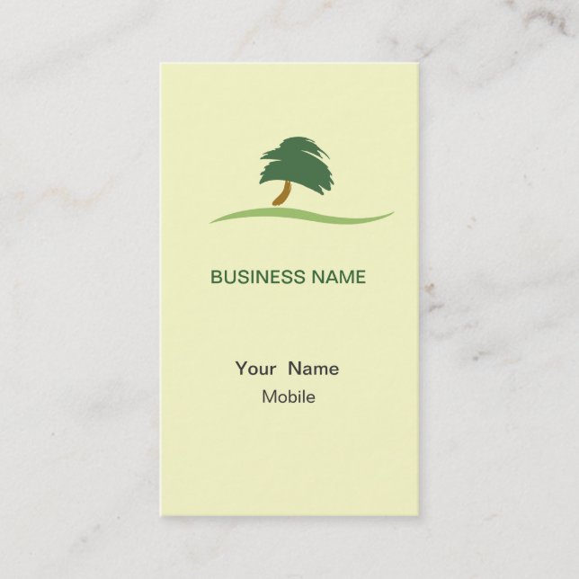 Landscaping Business Card (Front)