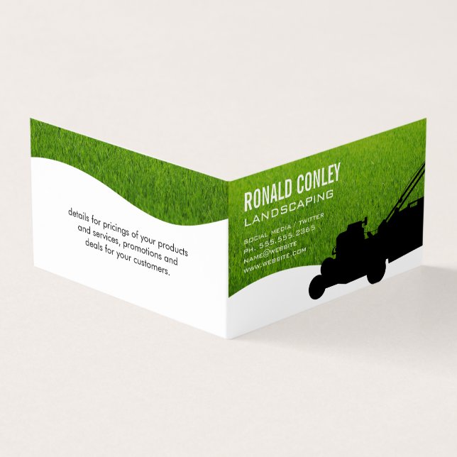 Landscaping Business Card (Outside)