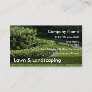 Landscaping Business Cards