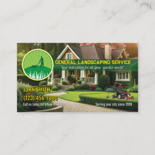 Landscaping Business Cards