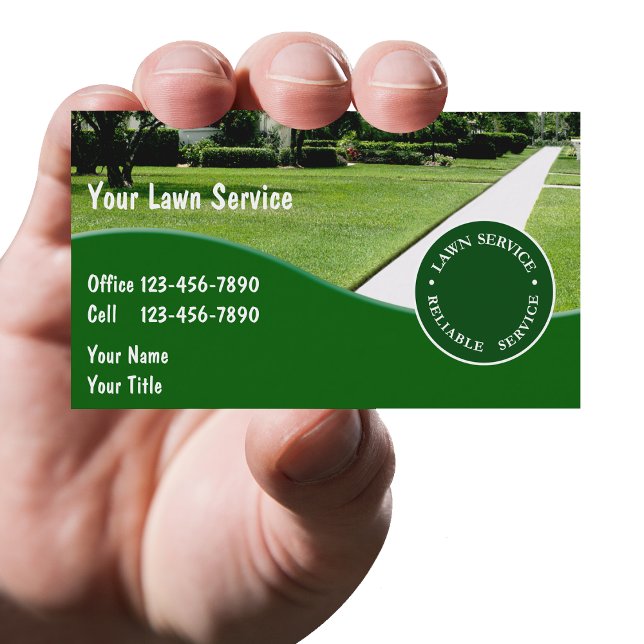 Landscaping Business Cards (Creator Uploaded)