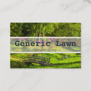 Landscaping business cards