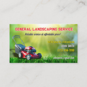Landscaping Business Cards
