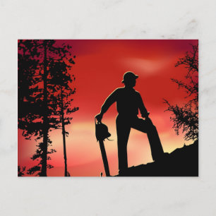 Landscaping Business Postcard