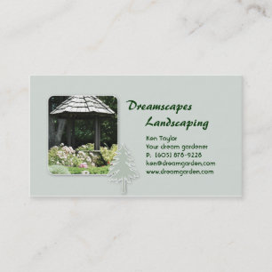 Landscaping Gazebo Business Card