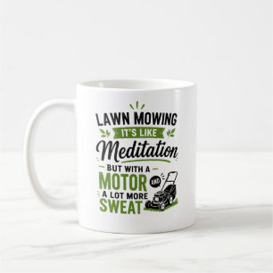 Landscaping Gift for Lawn Mowing Lover Coffee Mug