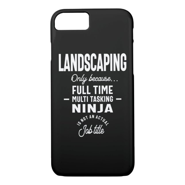 Landscaping Job Title Gift Case-Mate iPhone Case (Back)