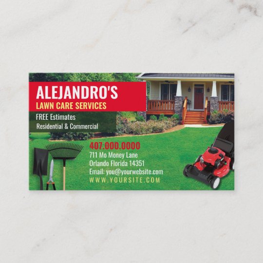 Landscaping Business Card Template