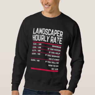 Landscaping Lawn Mowing Lawn Care For Landscaper L Sweatshirt
