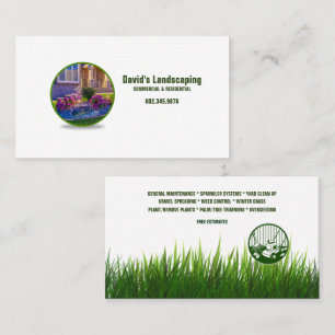 Landscaping Service Business Card