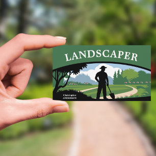 Landscaping Service Business Card