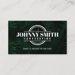 Landscaping Slogans Business Cards
