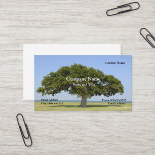 Landscaping Tree Trimmer Business Card
