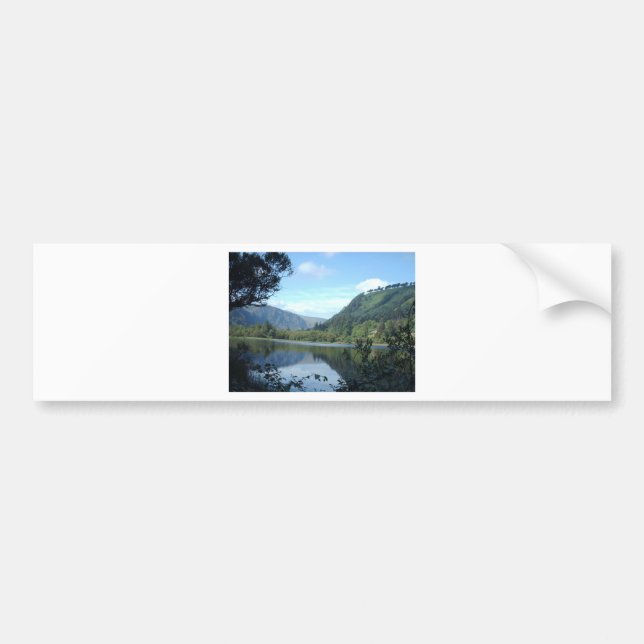 Landschaft, Glendalough Bumper Sticker (Front)