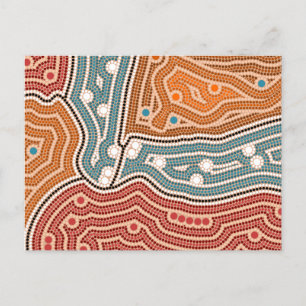 Landschaft vor der Besiedelung Postcard