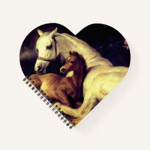 Landseer Horses Notebook