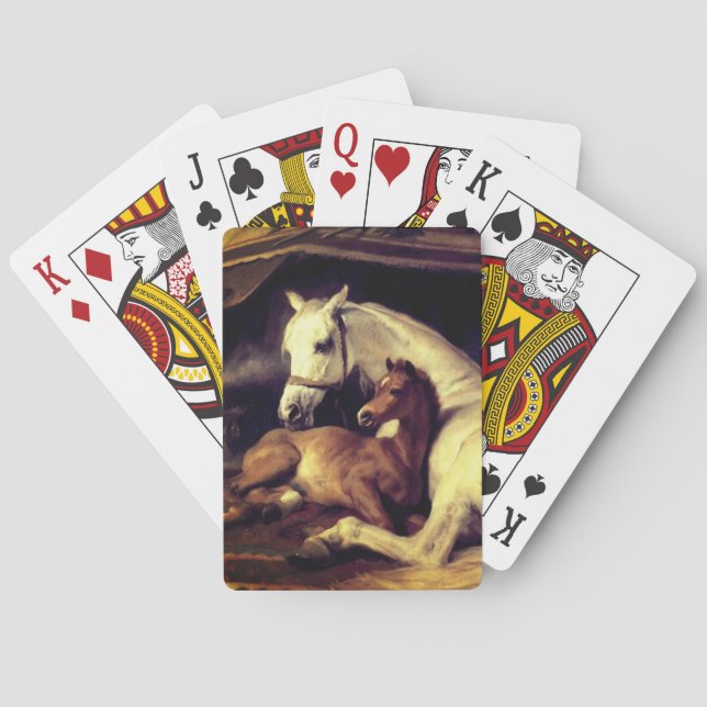 Landseer Horses Playing Cards (Back)
