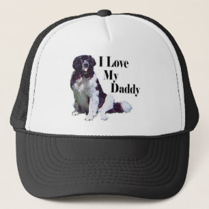 Landseer Loves His Daddy Trucker Hat