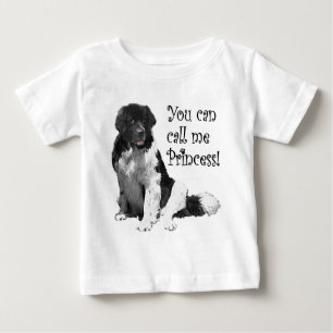 Landseer NewfoundlandPrincess Baby T-Shirt