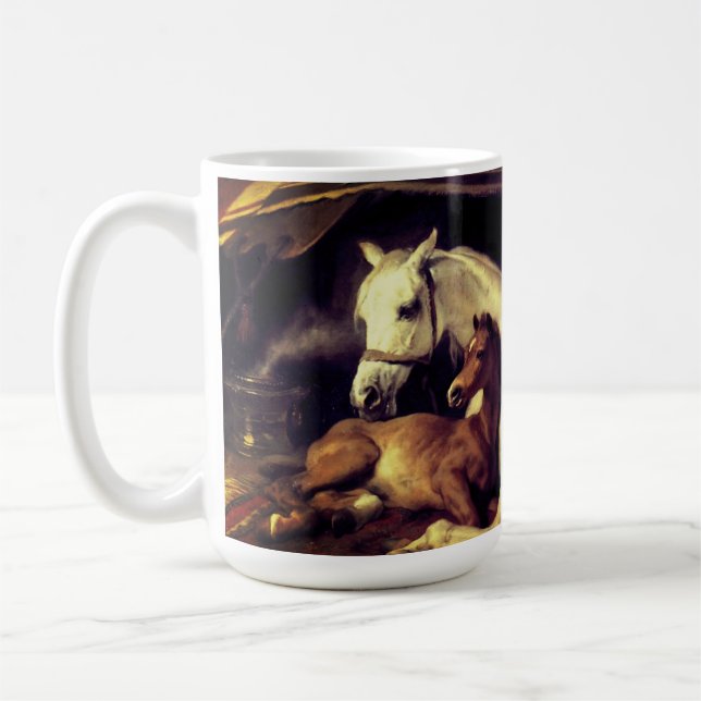 Landseer The Arab Tent Coffee Mug (Left)