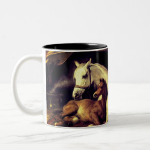 Landseer The Arab Tent Two-Tone Coffee Mug