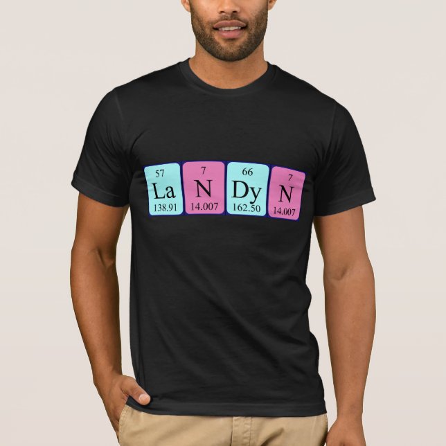 Landyn periodic table name shirt (Front)