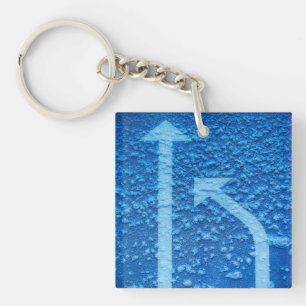 Lane Ends Key Ring