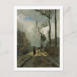 Lane in Autumn, Vincent van Gogh Postcard