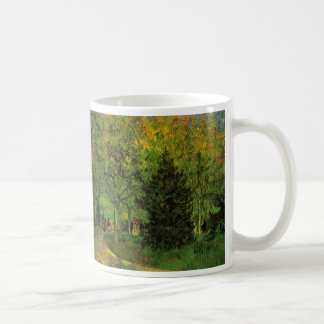 Lane in Public Garden, Arles by Vincent van Gogh Coffee Mug