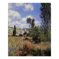 Lane in the Poppy Field by Claude Monet