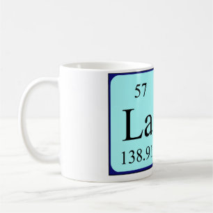 Lane periodic table name mug