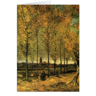 Lane with Poplars by Vincent van Gogh
