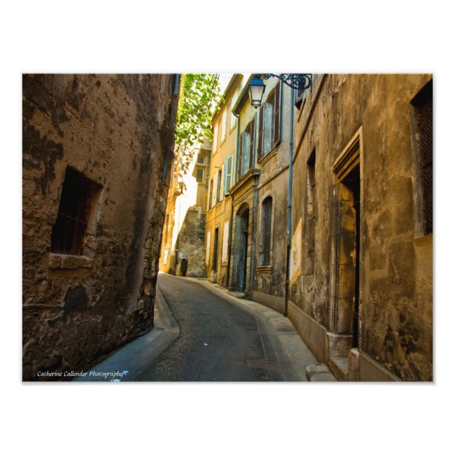 Lanes of Provence Photo Print (Front)