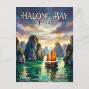 Lang Son (near Halong Bay) Vietnam Postcard