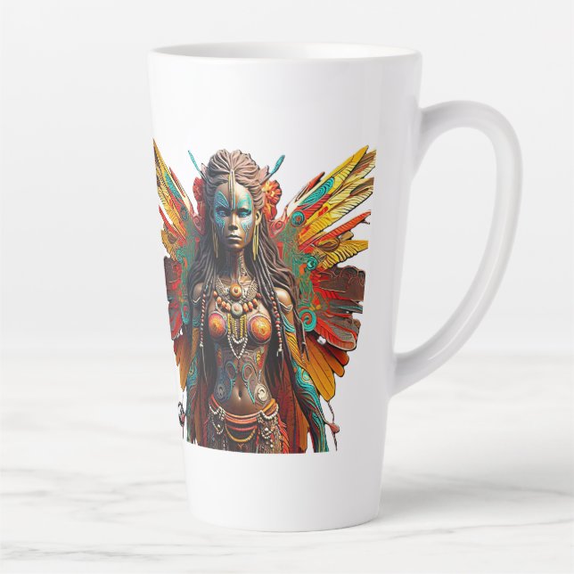 Langa Vuma Fairy Tank Top Latte Mug (Right)