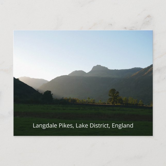 Langdale Pikes Postcard (Front)