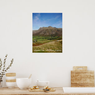 Langdale Pikes Poster