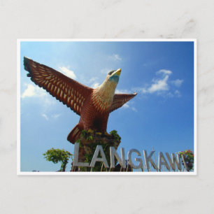 langkawi eagle square postcard
