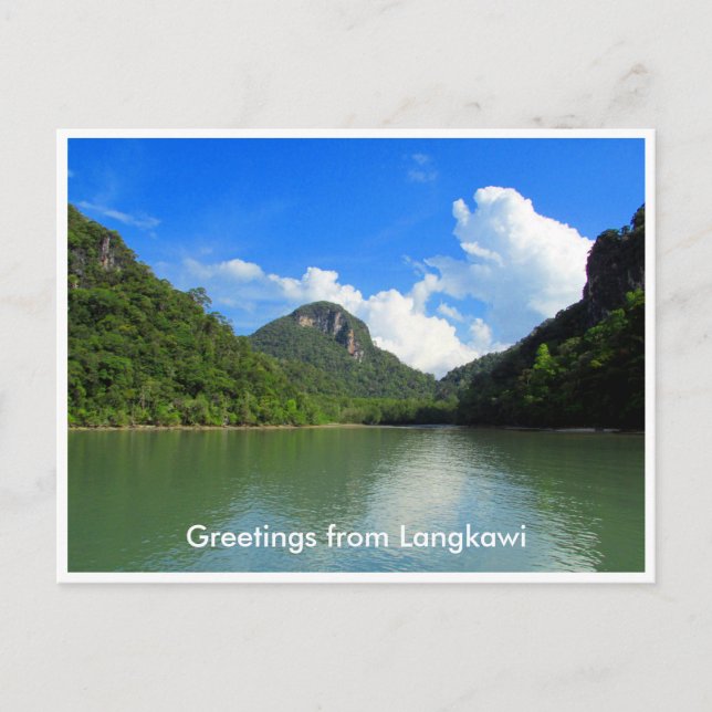 langkawi greetings postcard (Front)