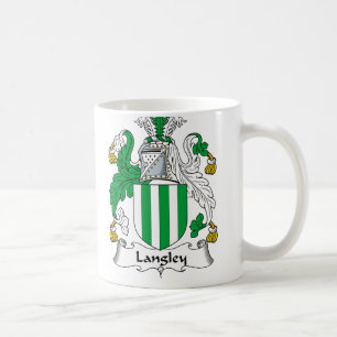 Langley Family Crest Coffee Mug